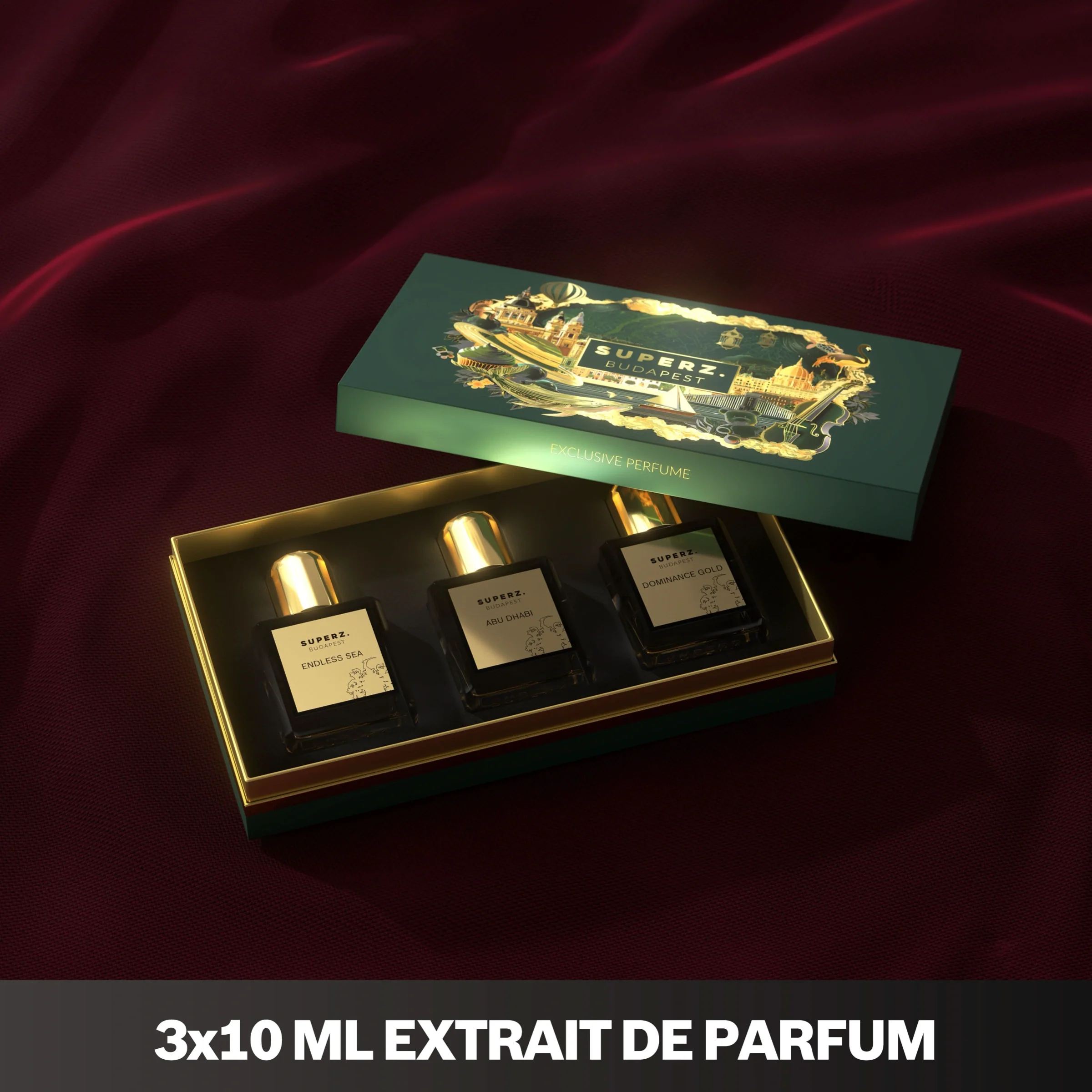 3x10 ml - Bestsellers of Hungary - Endless Sea & Abu Dhabi & Dominance Gold - Unisex/Man - Image 7