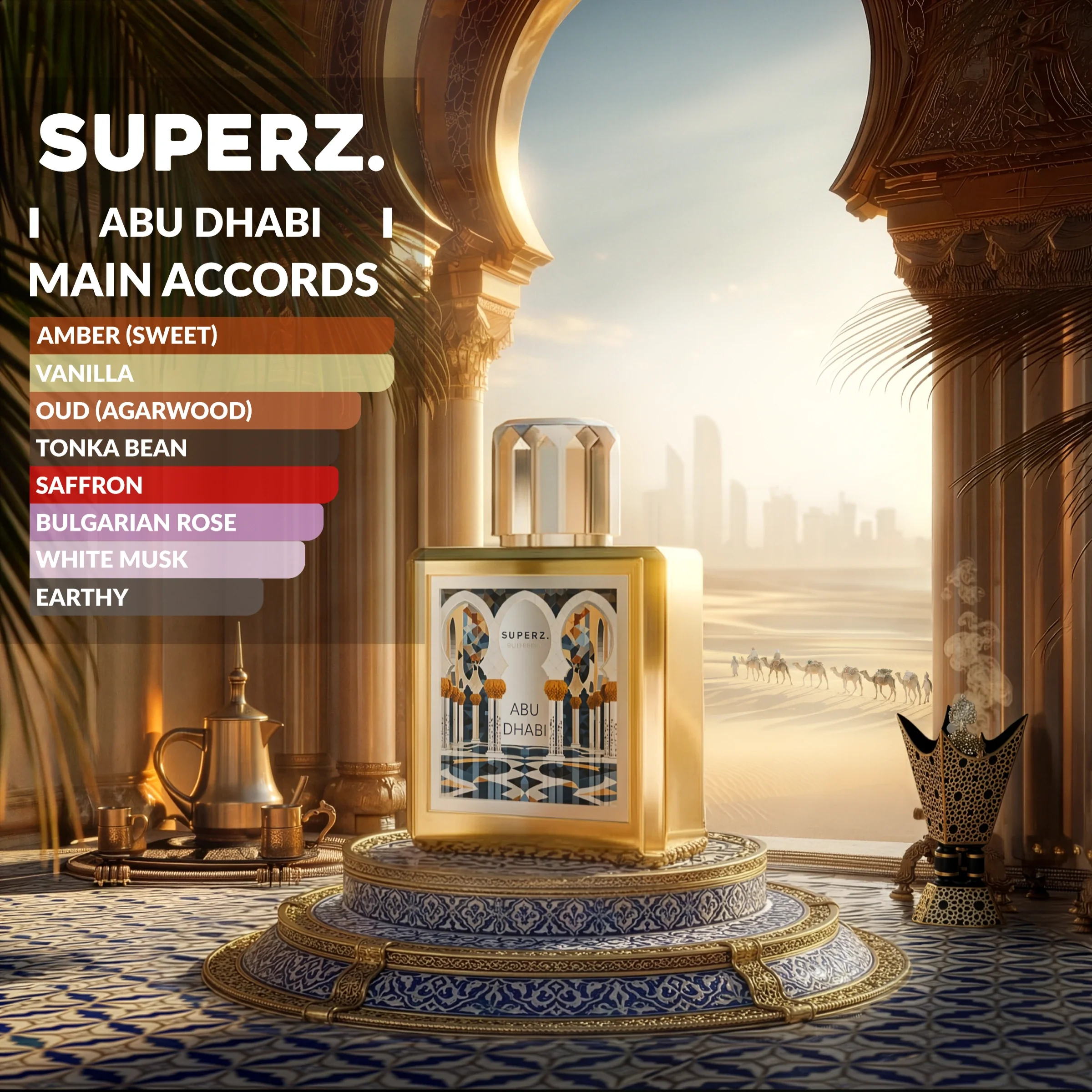 Abu Dhabi - 50 ml Extrait De Parfum - Unisex - with new box design - Image 2