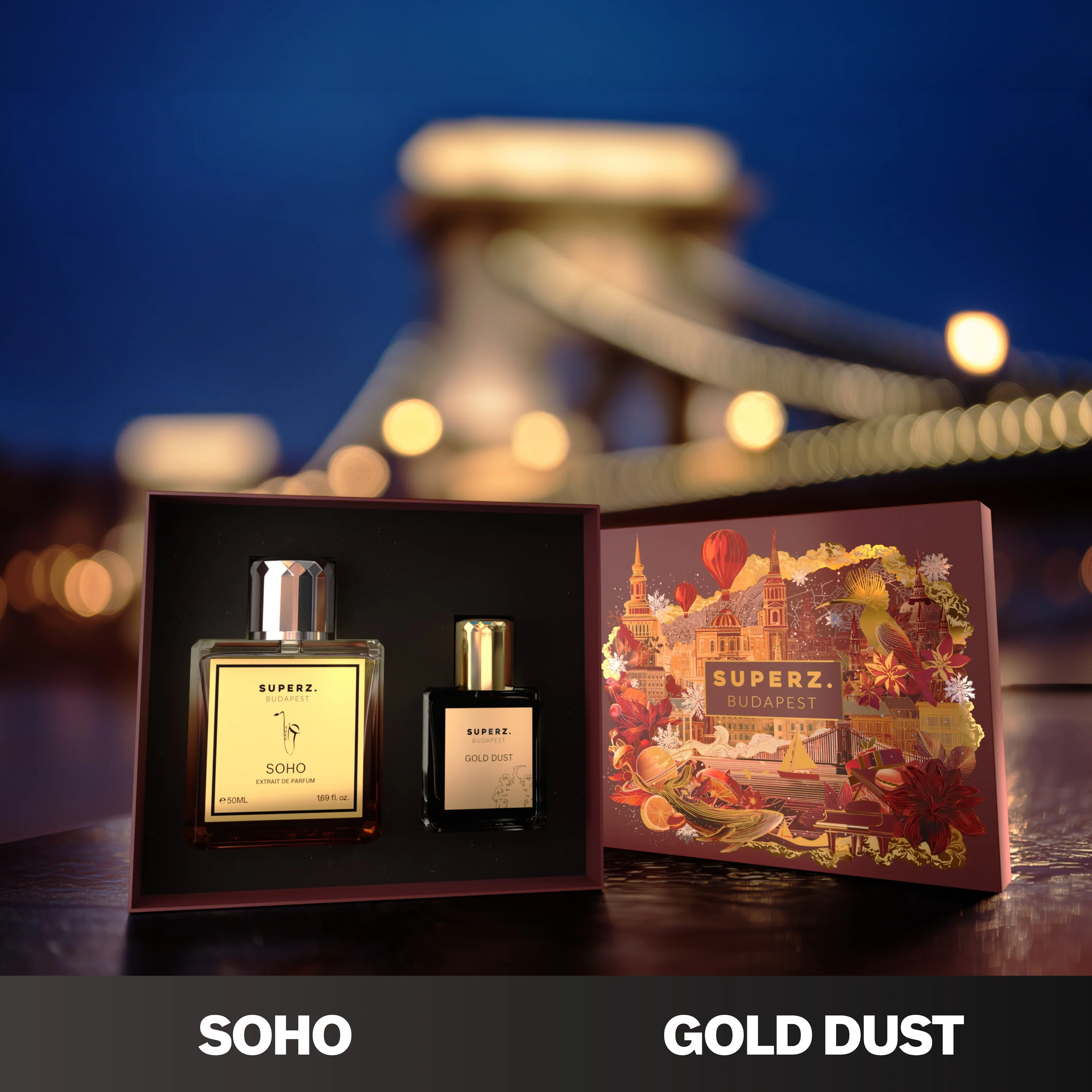 Gift Box - Soho - 50ml & Gold Dust 10ml - Unisex/Man - Image 6