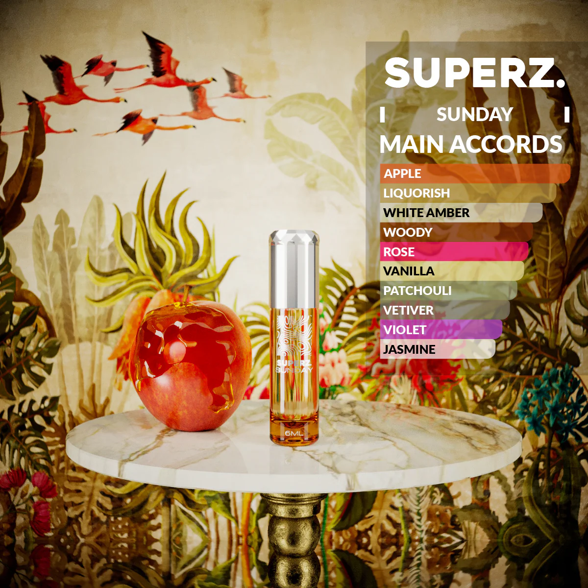Sunday - 6 ml Exclusive 100% Perfume oil - Unisex - Image 2