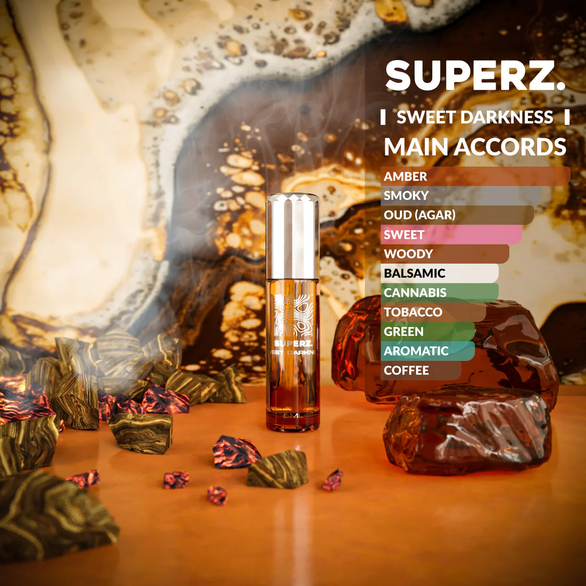 Sweet Darkness - 6 ml Exclusive 100% Perfume oil - Unisex - Image 2